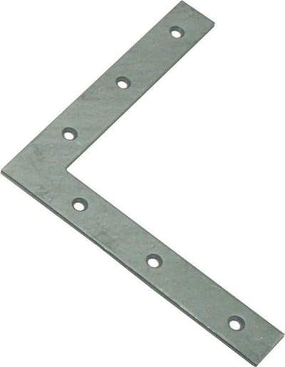 GB Raamhoek recht gegalvaniseerd 150mm 83108