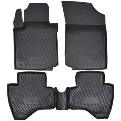 J&amp;J AUTOMOTIVE | Tapis De Sol En Caoutchouc 3D Exclusive Pour Citroën C1 2005-2014