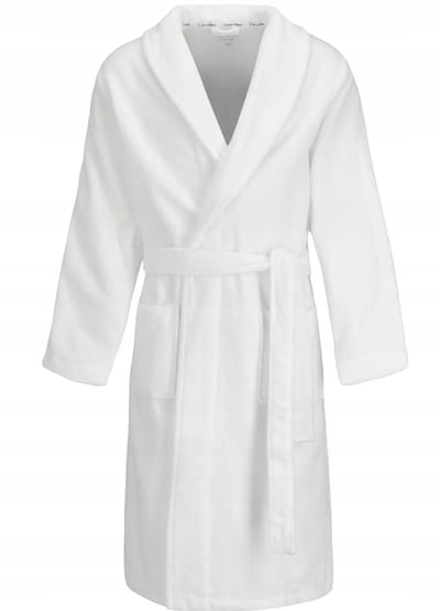 Calvin Klein - Badjas - Unisex - Wit - XS/S