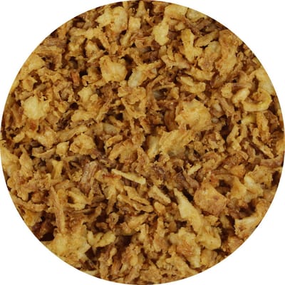 Van Beekum Specerijen - Uien Gebakken - 10 KG - Doos (bulk verpakking)