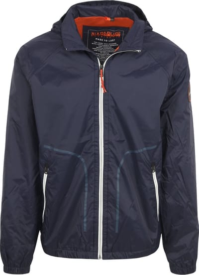 Napapijri Jas Cloudy Navy - Maat XL - Heren - Zomerjassen