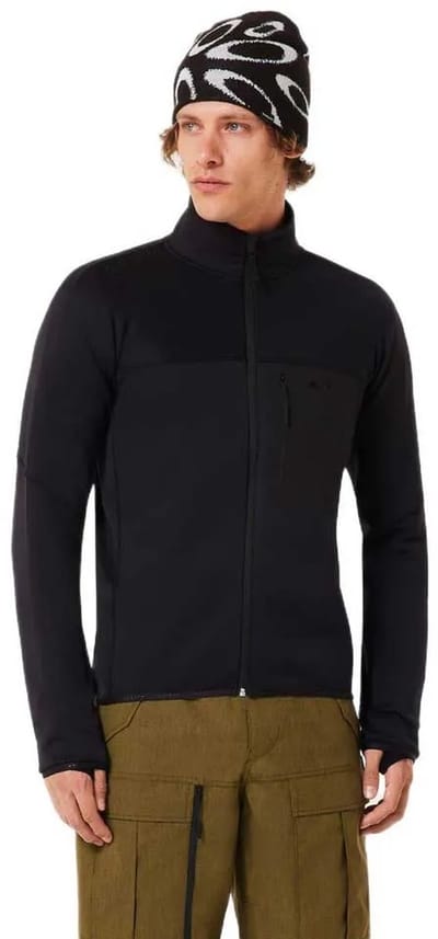 Oakley Apparel Canopy Pro Fleece Met Volledige Rits Zwart L Man