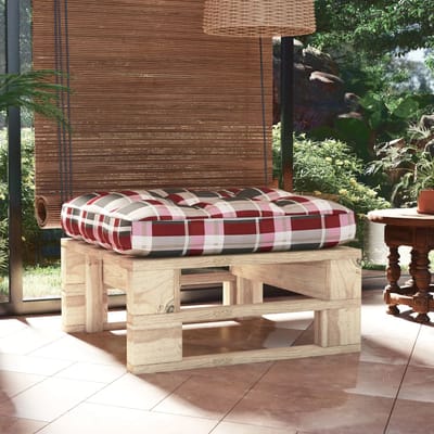 vidaXL - Tuinhocker - pallet - geïmpregneerd - grenenhout
