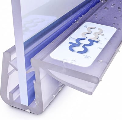 Douchestrip 100 cm voor 6-8 mm Glasdikte - Waterkerende Afdichting Douchedeur