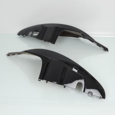 p2r kuipenset voor kymco 125 agility scooter 2004 tot 2020 glanzend zwart / 6 stuks nieuw