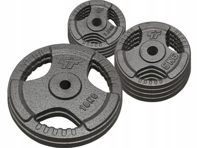 Platinum Fitness 50kg Gietijzeren Halterset 29mm Hamerslag