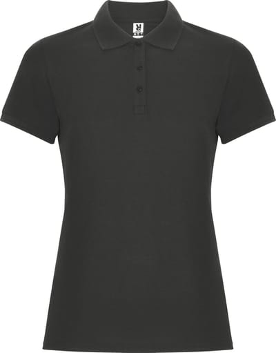 Roly - Pegaso Premium Dames Polo - Dark Lead 46 maat L