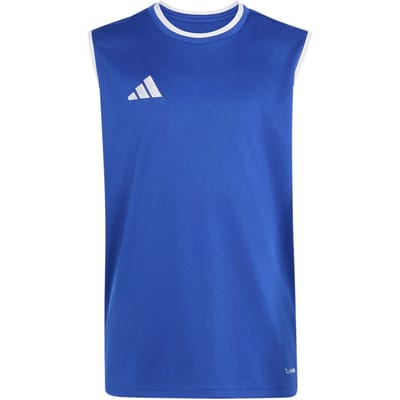 adidas T-shirt Kinderen Entrada 26 Sleeveless Jersey Blauw - Maat 164cm