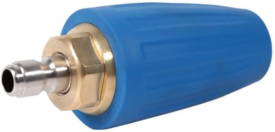 Dailygoods- Turbo Nozzle Hoge Efficiëntie - Hogedrukreiniger Accessoire - Roterend Mondstuk - Voor Terrassen - Voor Opritten - Messing/Roestvrij Staal