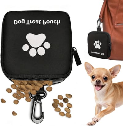 Honden Traktatie Tas - Snack Houder - Outdoor Training - Wasbaar Ontwerp - 20 x 11 x 3.5 cm