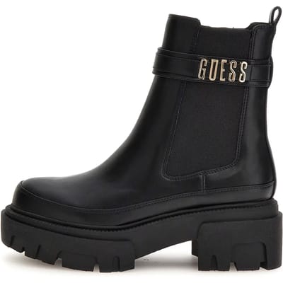 Guess Yelma Boots Dames Laarzen - Zwart - Maat 39