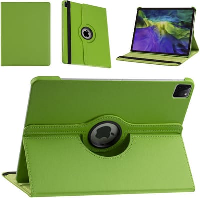 Draaibaar Hoesje 360 Rotating Multi stand Case - Geschikt voor: Apple iPad Pro 11 inch (2020) - Apple iPad Pro 11 inch (2021) - Apple iPad Pro 2022 11 - groen