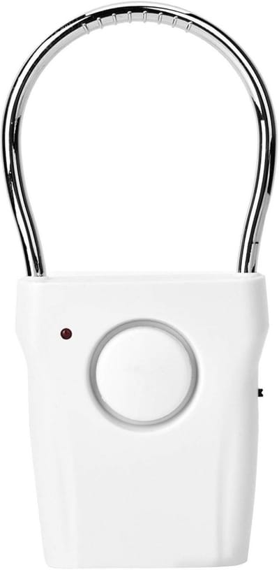 Trillingsalarm Deurklink 120dB - Inbraakbeveiliging voor Deur en Raam - Woning Veiligheidssysteem