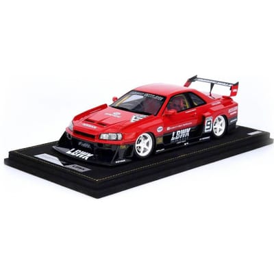 Inno Models Nissan Skyline LBWK ER34 Super Silhouette Fenderist Japan 2020 Afgewerkt Model 1/18