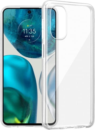 Cadorabo Hoesje geschikt voor Motorola MOTO G52 4G / G82 5G in VOLLEDIG TRANSPARANT - Beschermhoes gemaakt van flexibel TPU Silicone Case Cover