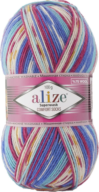 Sokkenwol Alize Comfort Superwash - 7654