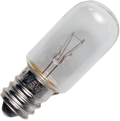 Signaallamp E12 24V 2.64W - 110 mAh - Per stuk - T16 Gloeilamp Ø16mm - 45mm - 2500K - Dimbaar