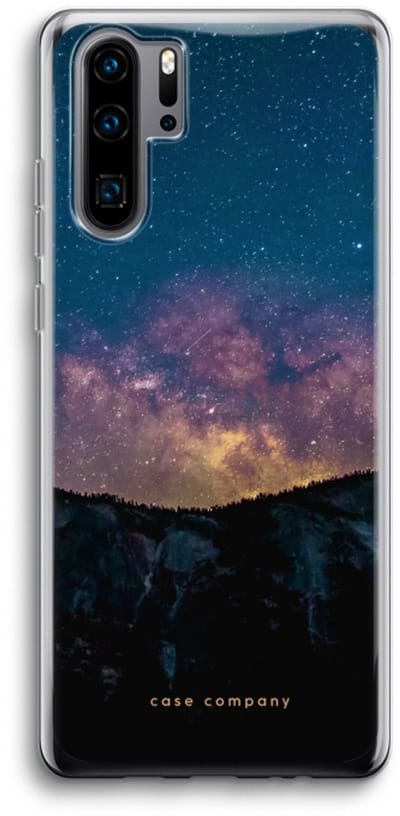 Case Company® - Hoesje geschikt voor Huawei P30 Pro hoesje - Travel to space - Soft Cover Telefoonhoesje - Bescherming aan alle Kanten en Schermrand