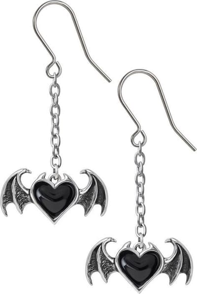 Alchemy - Blacksoul Oorbellen - Zilverkleurig