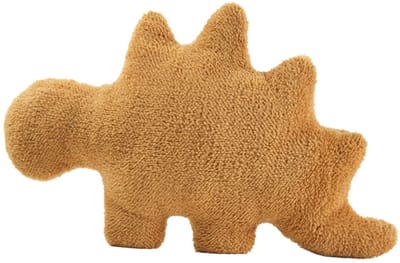 Allecto - Dino Nugget Pillow - Stegosaurus Kussen - Zacht en Speels - Perfect voor Jongens en Meisjes - Knuffel-Dino - Leuke Verjaardagscadeau
