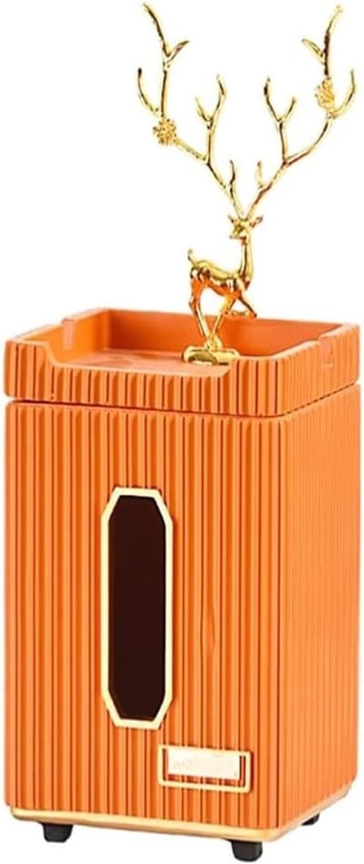 Papieren Handdoekenrek - Tissue Box - Ruimte Organiseren - Geïntegreerd Sieradenrek - 800 Gram - Groen