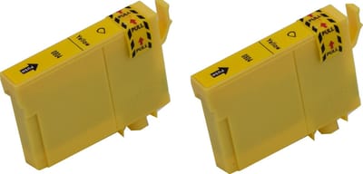 KATRIZ® huismerk inkt voor|Epson T0804|12ml | ( 2stuks) - Met chip