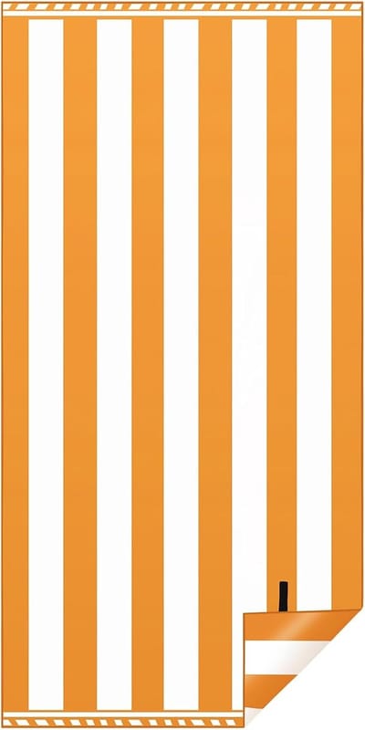 Famanu – XXL strandhanddoek, 180 x 90 cm, sneldrogende microvezel, zandvrije badhanddoek, ideaal voor dames en heren