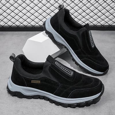 Heren Antislip Casual Sportschoenen Slijtvaste Wandelschoenen Outdoor Mode Comfortabele Platte Wandelschoenen voor Heren 46