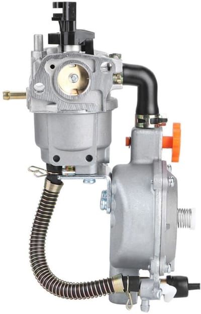 Carburateurconversiekit voor dual-fuel generator (LPG/NG) voor 2,8 kW GX200 170F geschikt voor handmatige choke.
