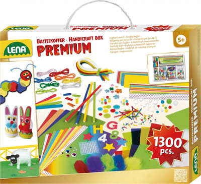 Lena Knutselset Premium Junior - 1300 knutselproducten - Vanaf 5 jaar