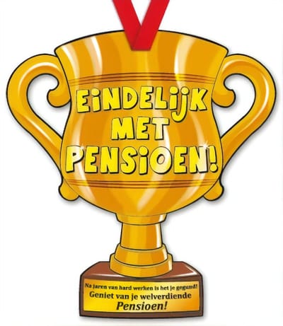 Paper Dreams | Kartonnen Trofee | Eindelijk met pensioen!