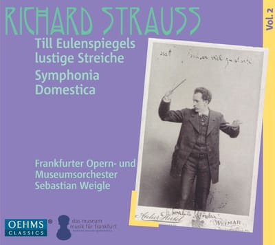 Frankfurter Opern- Und Museumsorchester, Sebastian Weigle - Strauss: Till Eulenspiegels Lustige Streiche | Symphonia Domestica Vol.2 (CD)