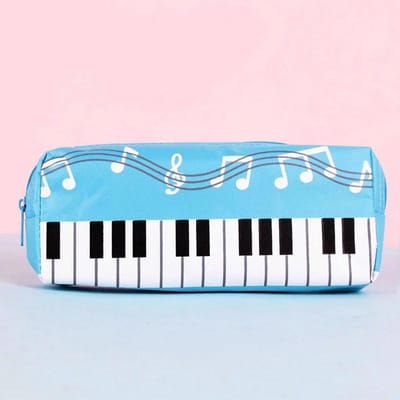 Creatieve Studenten Etui Vierkante Etui Enkellaags Etui Muzieknoot Piano Schrijfwaren Tas Schrijfwaren Doos