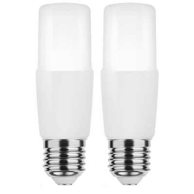 Modee E27 LED Lamp 7.9W - 700lm - 4000K - Neutraal Wit - LED Stick Lamp T37 - Vervangt 70W Halogeen Gloeilamp - 2 stuks
