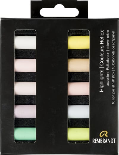 Rembrandt softpastel half 10 Accentkleuren