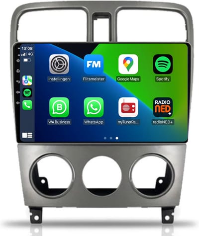 Carplay autoradio voor Subaru Forester | 2002 t/m 2007 | Android 13 | Draadloos Apple Carplay & Android Auto | 2GB + 32GB | 8-Core processor | Davilon | 2025 model | 2002 2003 2004 2005 2006 2007| Bluetooth & Wifi