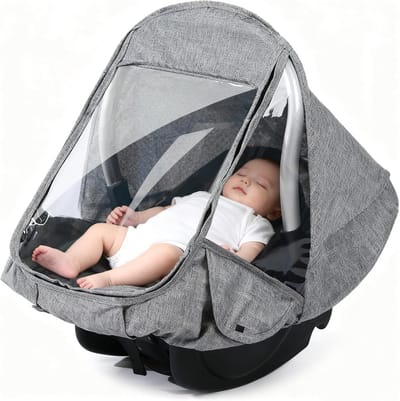 Universele Regenhoes voor Babyautostoel en -draagzak - Wind- en Waterdicht