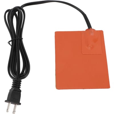 Siliconen Verwarmingsmat Siliconen Rubber Verwarmingskussen Elektrische Deken Flexibele Mat 102X127mm