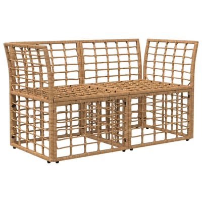 vidaXL - Buiten - loveseat - 2 - st - 2-Aantal - zitplaatsen