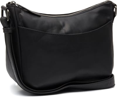 Chesterfield Henderson Waxed Pull Up Schoudertas - Zwart
