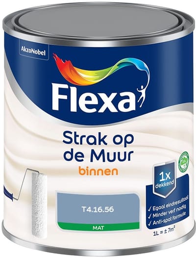Flexa - Strak Op De Muur Binnen Mat - T4.16.56 - Mengverf - 1 L