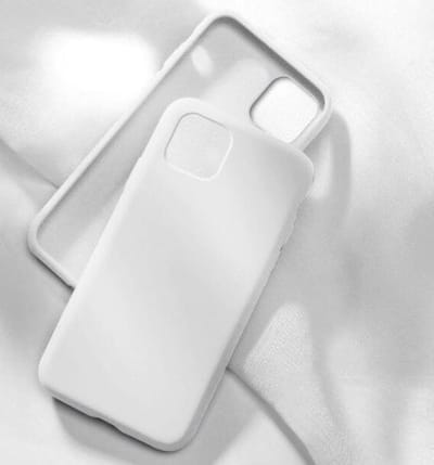 MM&A TPU Back Cover Case Hoesje geschikt voor Apple iPhone 11 – Harde Plastic – TPU Case – Grijs