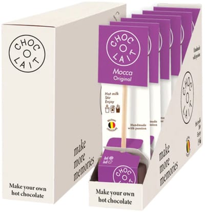 Warme chocolademelk MoMe Choc-o-lait Original Mocca, 6 x 33 g