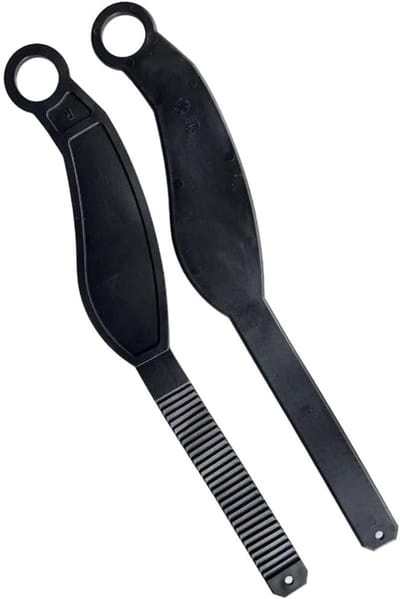 Pedaalriemen Hometrainer - Fietsbanden - Indoor Fietsen - Sterke Antislip Grip - 37 cm Lengte - Zwart