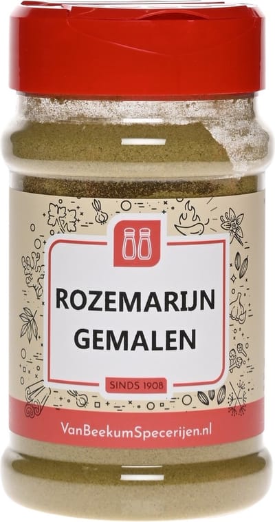 Van Beekum Specerijen - Rozemarijn Gemalen - Strooibus 80 Gram