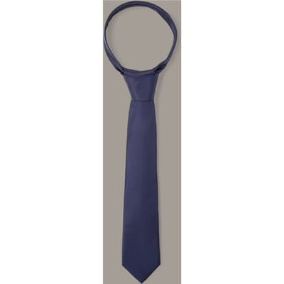 Zijden stropdas, donkerblauw