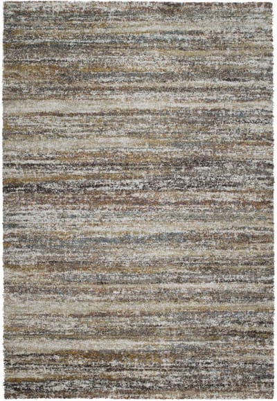 Rugsman Camel Vloerkleed - 160 x 230 cm - Bruin - Rechthoekig - Polypropylene - Woonkamer - Schakering - Shaggy - Hoogpolig, Modern