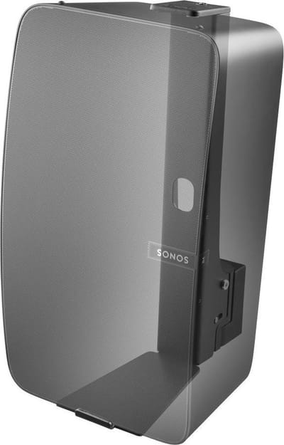 Cavus - CMP5VB Muurbeugel voor Sonos Five (ook geschikt voor Play:5 gen 2) – Verticaal – Zwart