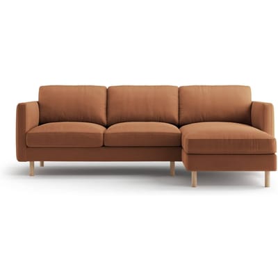 Hoekbank Eden rechts velvet | Micadoni