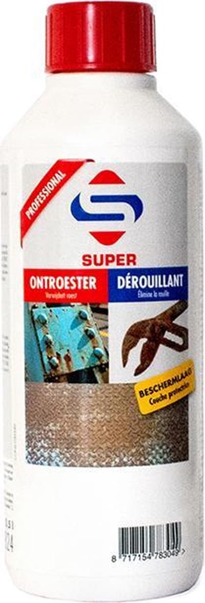 SuperCleaners - Super ontroester Xstrong - verwijdert roest in alle vormen - 500 ml